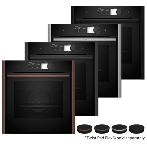 Neff B69VY7MY0 N90 Flex Design Single Oven inc Vario Steam