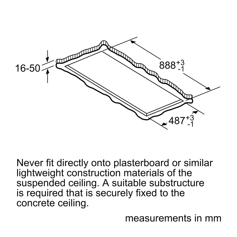 Neff I95CAQ6N0B N50 Ceiling Hood