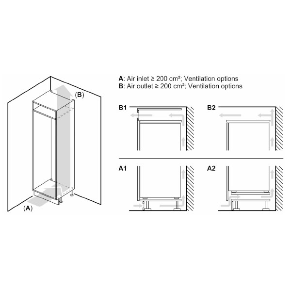 Neff N70 Fridge Freezer