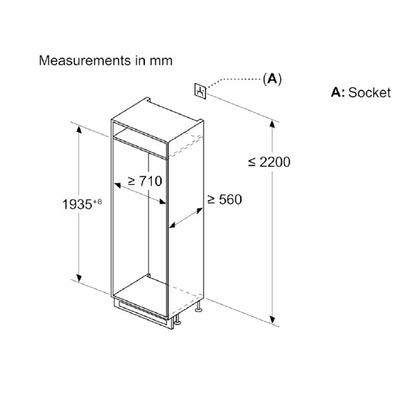 Neff N70 Fridge Freezer