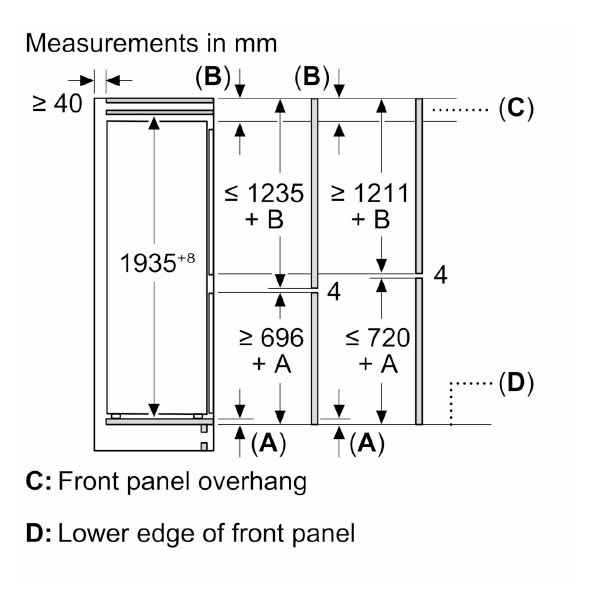 Neff N70 Fridge Freezer