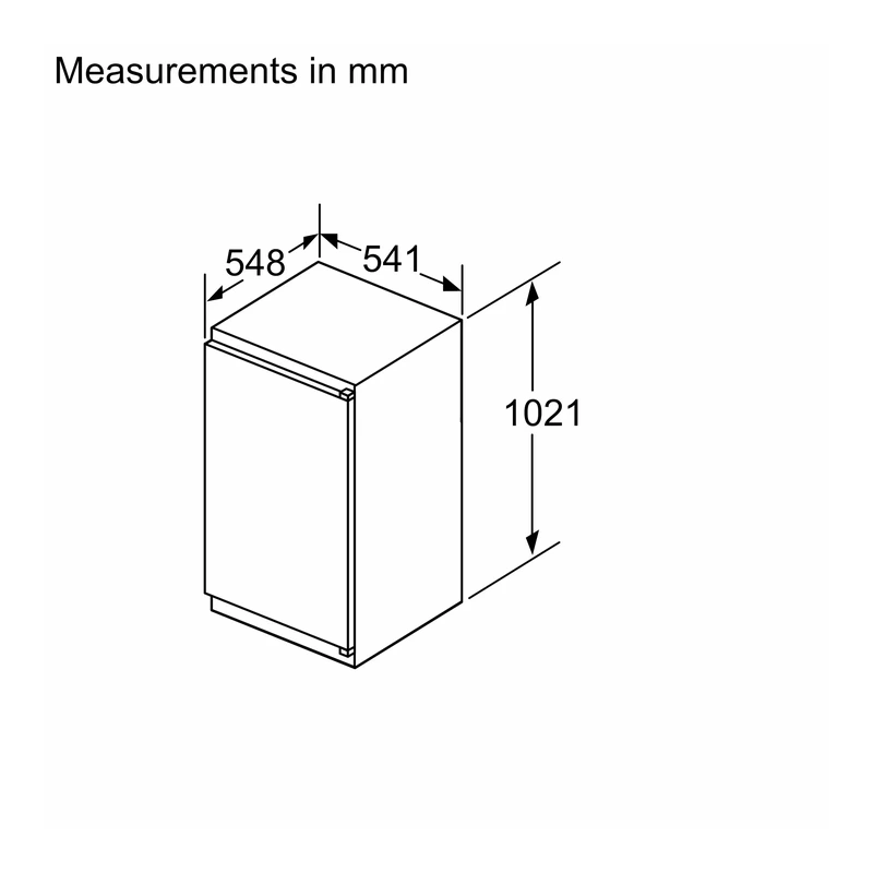 Neff KI1311SE0 N30 Larder Fridge