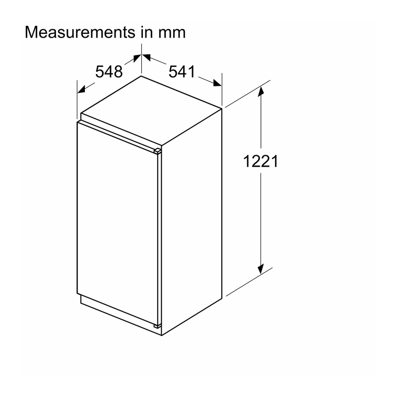 Neff KI1411SE0G N70 Larder Fridge