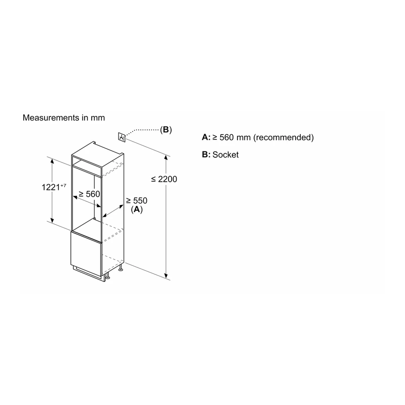 Neff KI1412FE1G N50 Larder Fridge