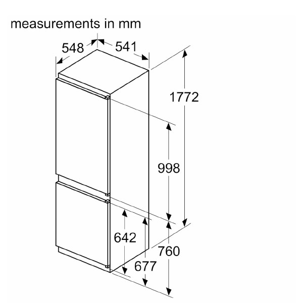 Neff N50 Fridge Freezer