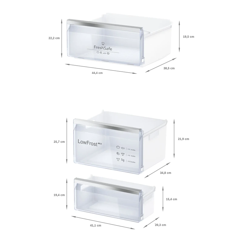Neff KI5872FE0G N50 Fridge Freezer