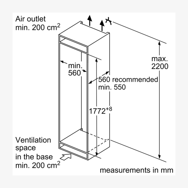 Neff N70 Fridge Freezer