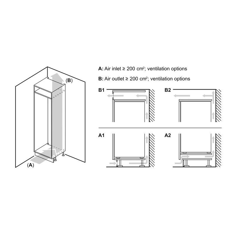 Neff KI7861FE0G N30 Fridge Freezer
