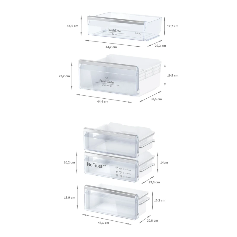 Neff KI7862FE0G N50 Fridge Freezer