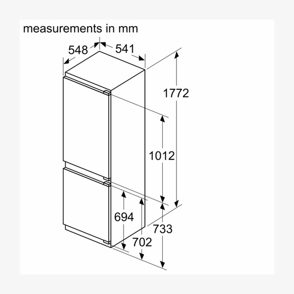 Neff N50 Fridge Freezer