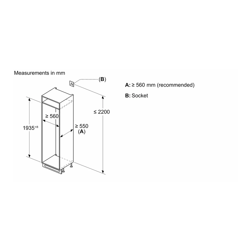 Neff KI7961SE0G N30 Fridge Freezer