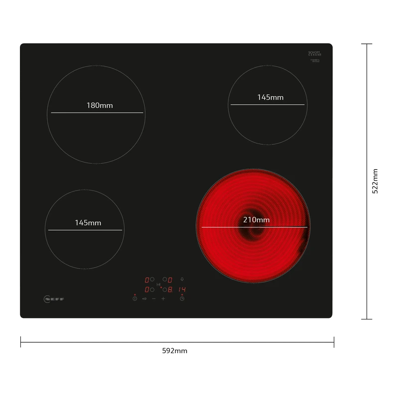 Neff T16NBE1L N50 Ceramic Hob