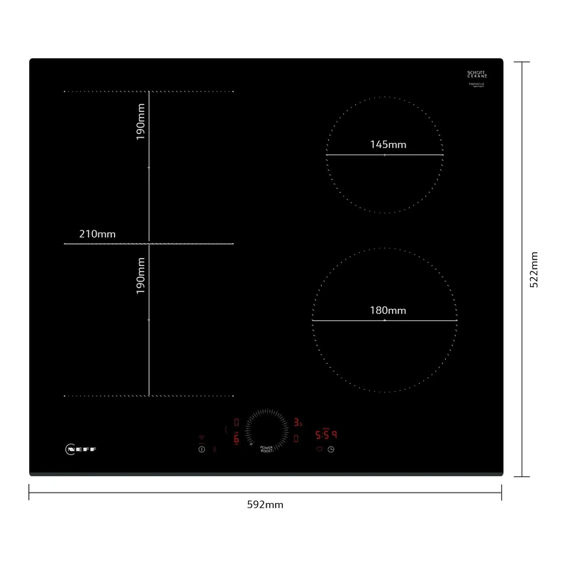 Neff T56FHS1L0 N70 Induction Hob