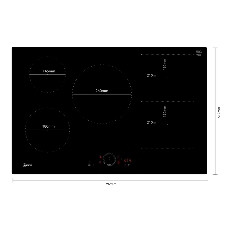 Neff T58PHW1L0 N70 Induction Hob