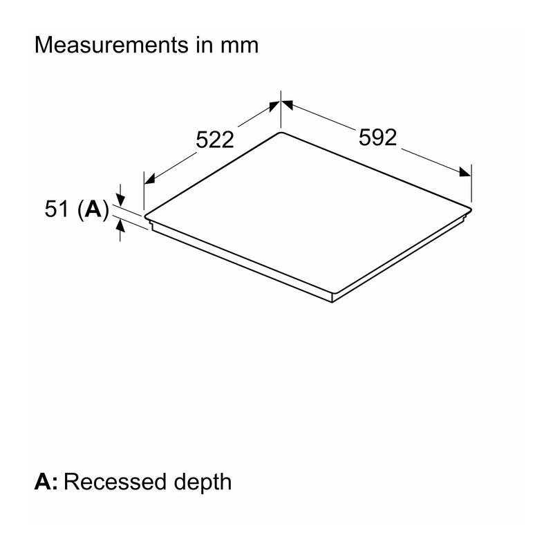 Neff T66NUX4A0 N90 Venting FlexInduction Hob