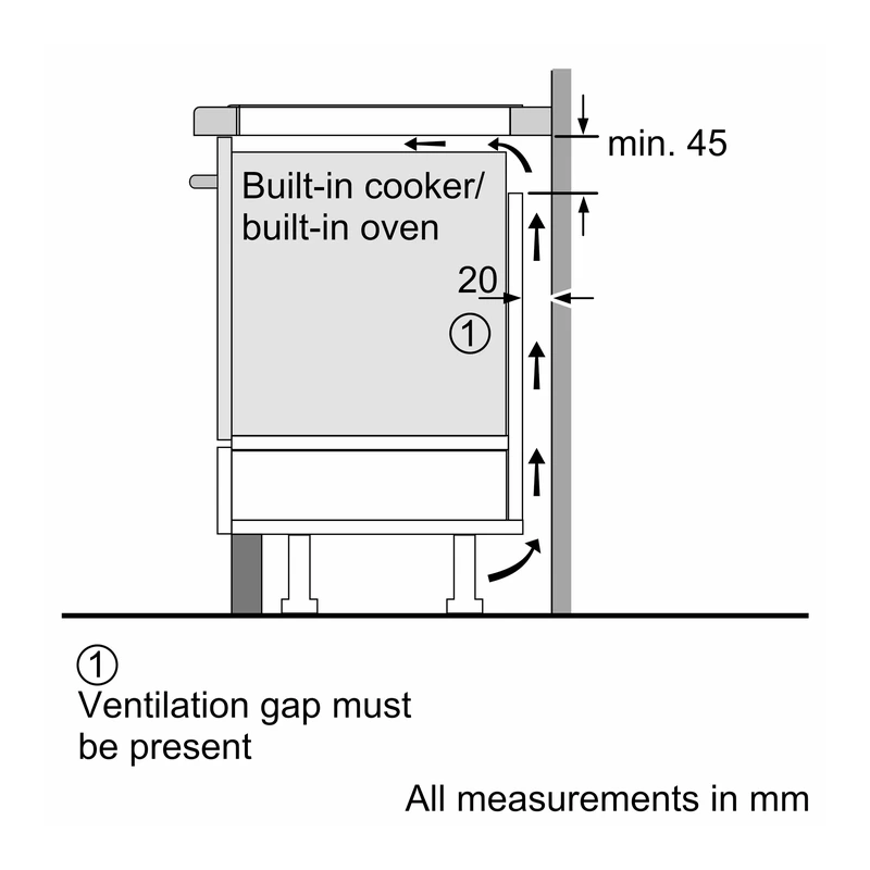 Neff T66NUX4A0 N90 Venting FlexInduction Hob