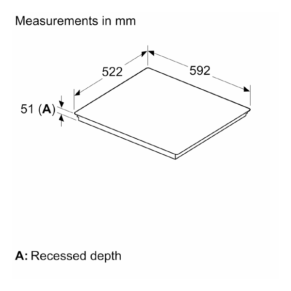 Neff T66NUX4A0 N90 Venting FlexInduction Hob