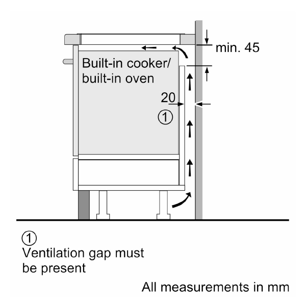 Neff T68NUV4A0 N90 Venting FlexInduction Hob