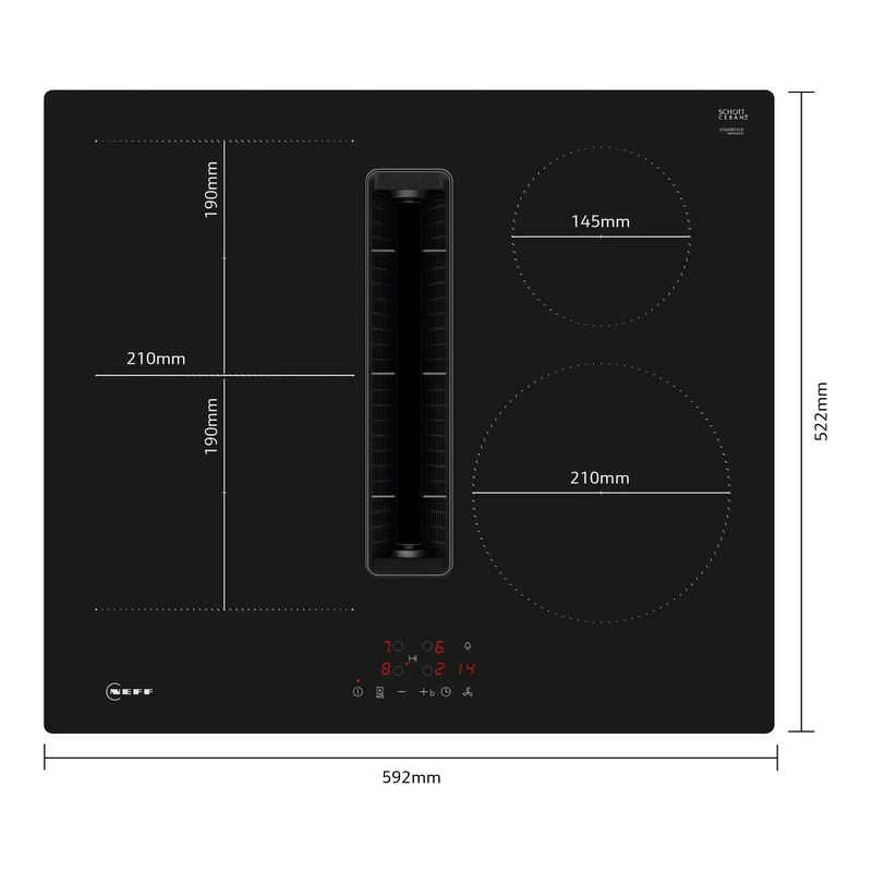 Neff V56NBS1L0 N50 Venting Induction Hob