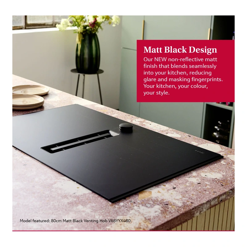 Neff V68YYX4B0 N90 Flex Design FlexInduction Venting Hob
