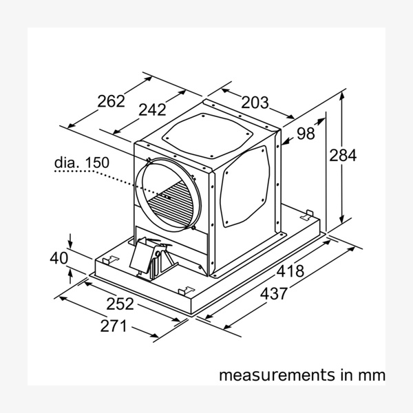 Neff Z52JCD0N0 Long Life Regenerative Recirculation Module