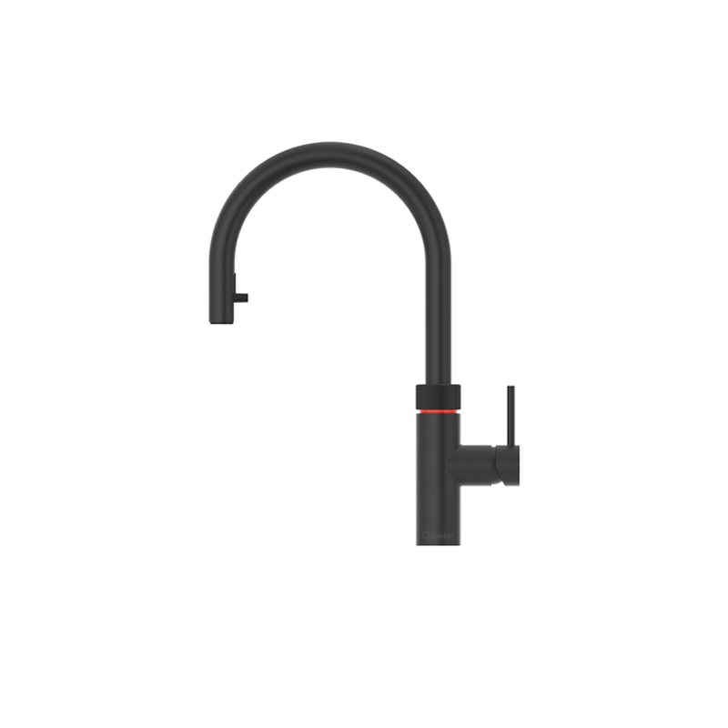 Quooker Flex FXRBLK Round Pull Out Tap