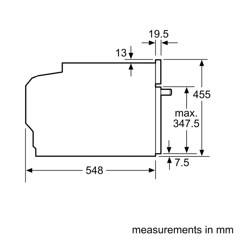Siemens CM976GMB1B Studioline Microwave Combi
