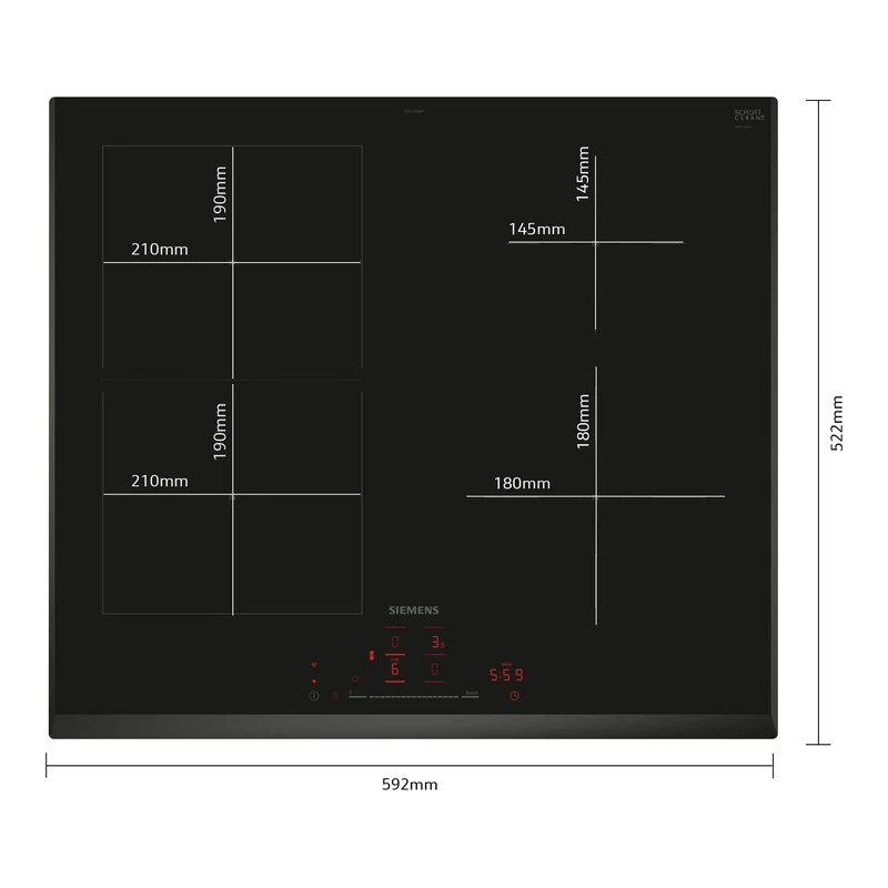Siemens ED651HSB1E iQ500 Induction Hob
