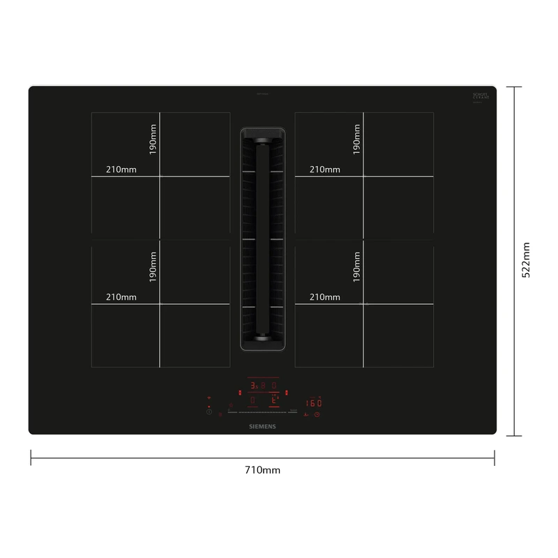 Siemens ED711HQ26E iQ500 Venting Hob