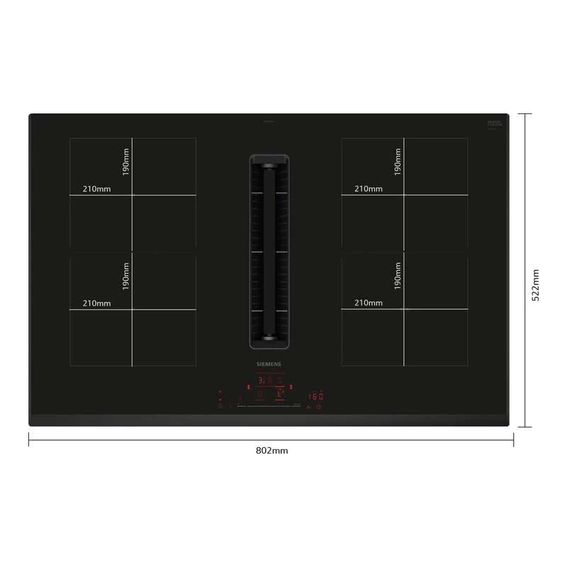 Siemens ED851HQ26E iQ500 Venting Hob