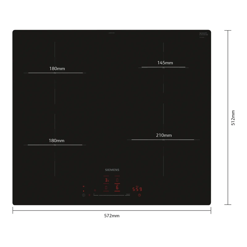 Siemens EH601HEB1E iQ100 Induction Hob