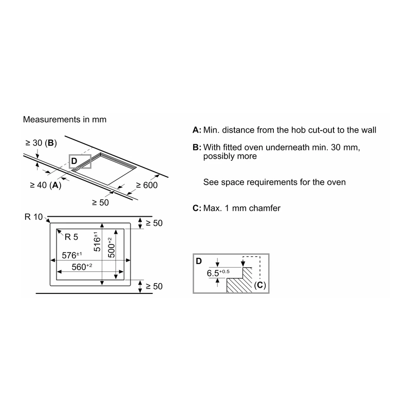 Siemens EH601HEB1E iQ100 Induction Hob