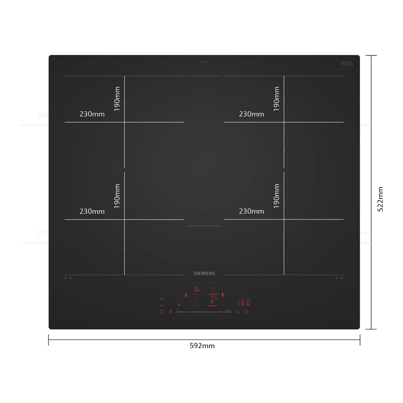 Siemens EX61AHYC1E iQ700 FlexInduction Hob