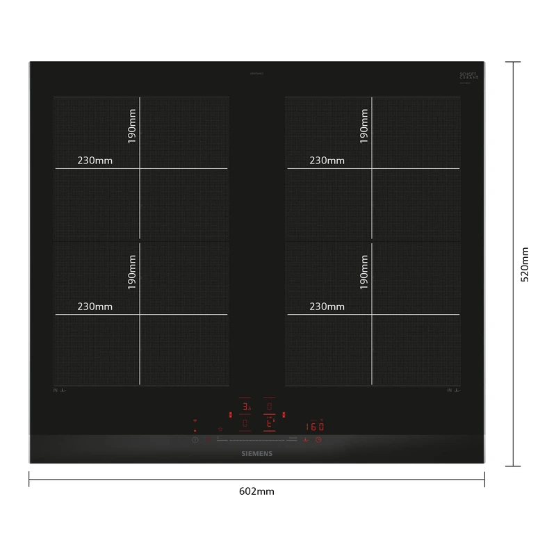 Siemens EX675HXC1E iQ700 FlexInduction Hob