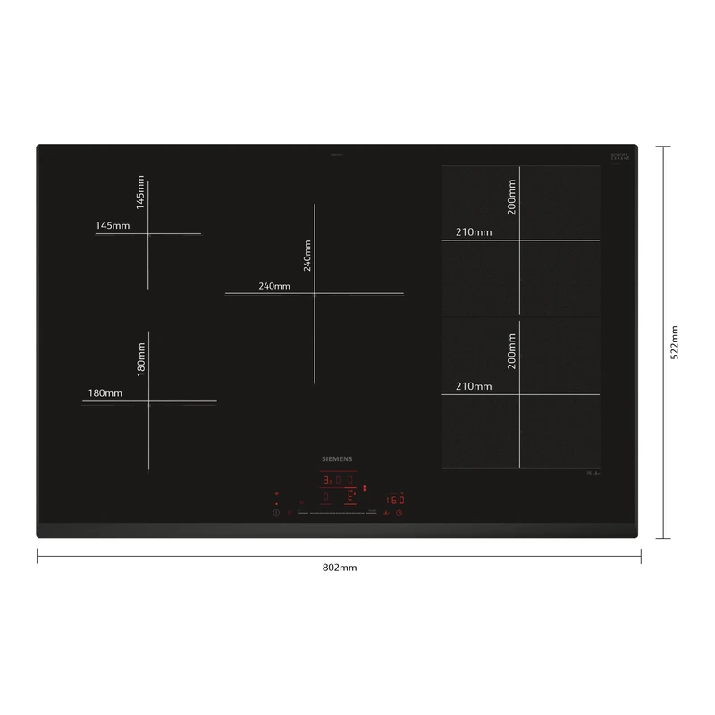 Siemens EX851HVC1E iQ700 FlexInduction Hob