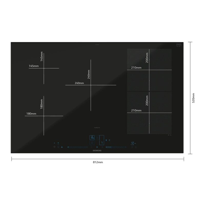 Siemens EX870NVV6E StudioLine FlexInduction Hob