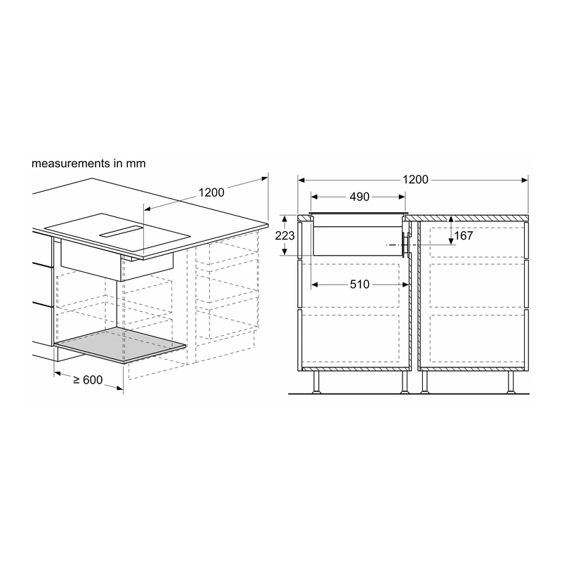 Siemens EX87BNX68E StudioLine Venting Induction Hob