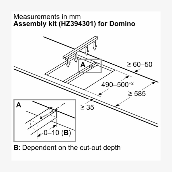 Siemens HZ394301 Connecting strip