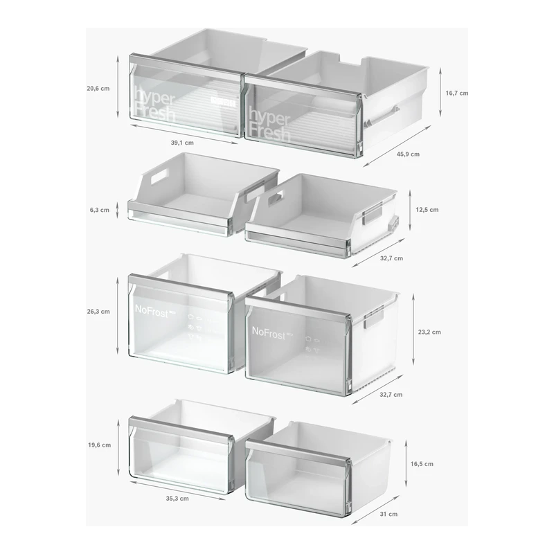 Siemens KF96DPXEA iQ700 Fridge Freezer