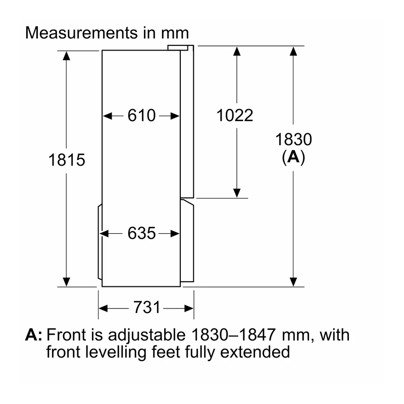 Siemens KF96DPXEA iQ700 Fridge Freezer