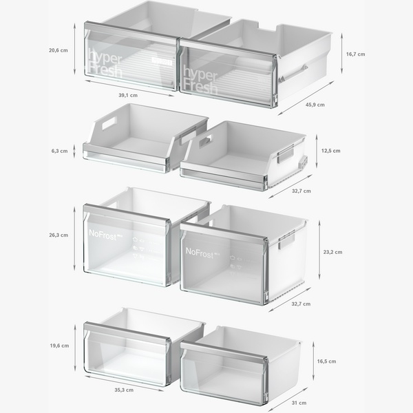 Siemens iQ700 Fridge Freezer