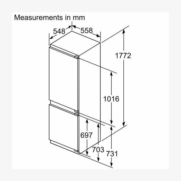 Siemens iQ500 Fridge Freezer