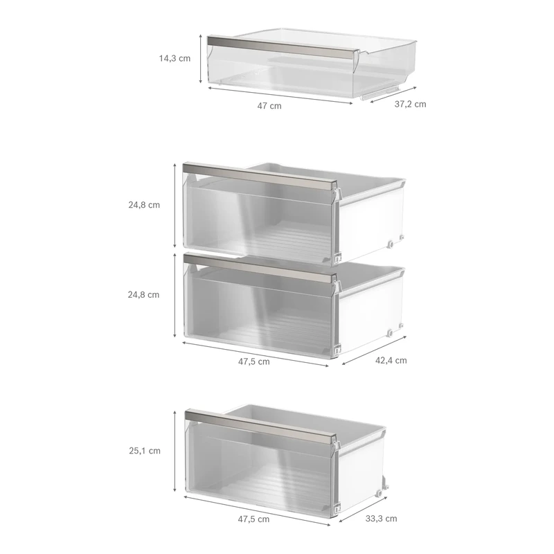 Siemens KS36NVICGG iQ300 Larder Fridge