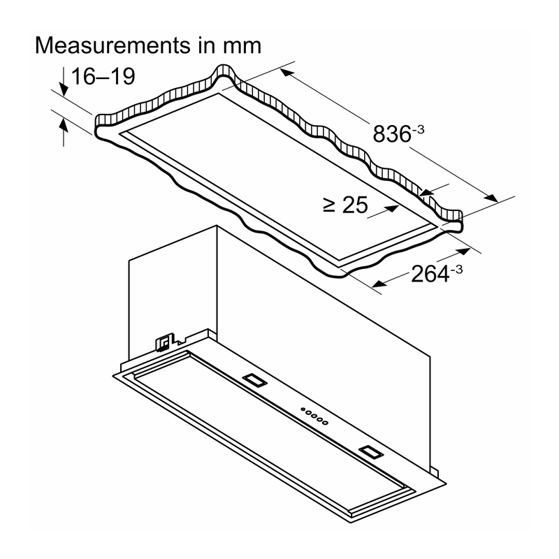 Siemens LB87NAC60B iQ500 Canopy Hood
