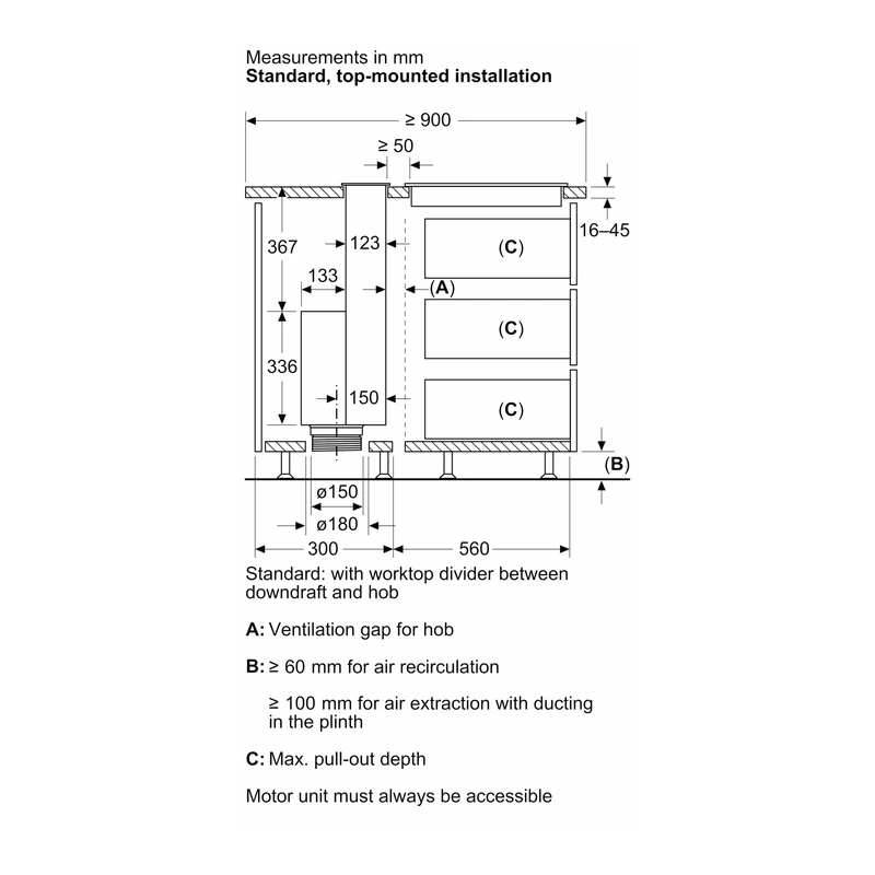 Siemens LD88WMM66B StudioLine Downdraft