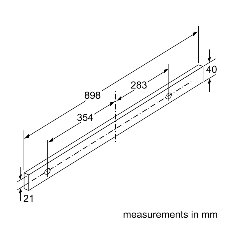 Siemens LI94MA531B iQ300 Telescopic Hood