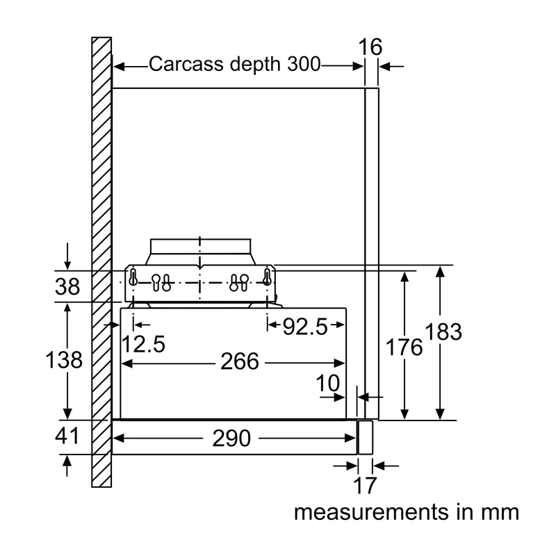 Siemens LI94MA531B iQ300 Telescopic Hood