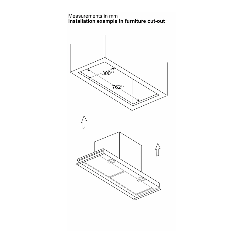 Siemens LJ85BCC60B iQ300 Canopy Hood