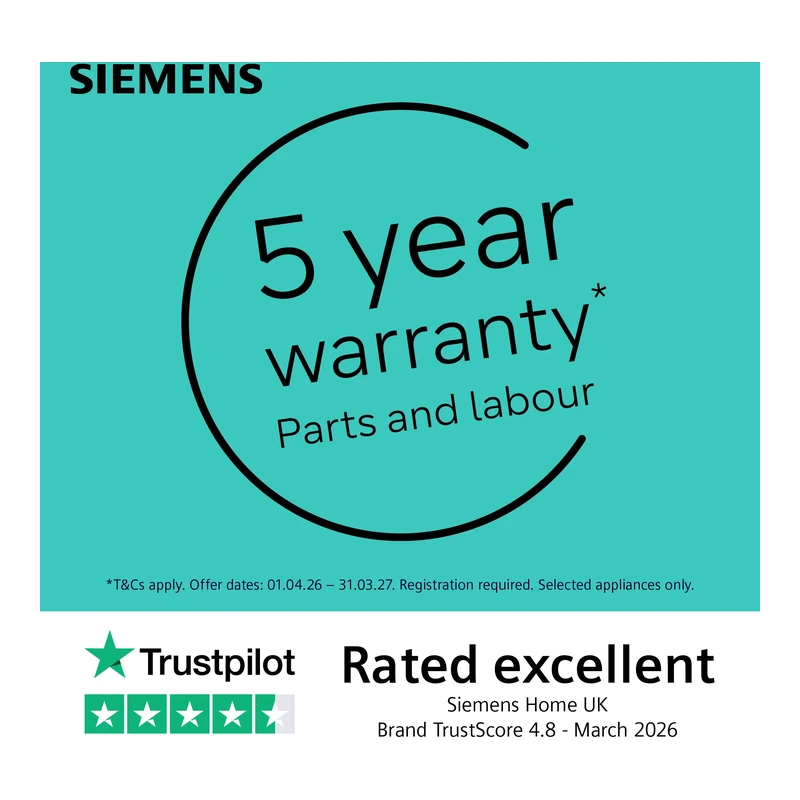 Siemens SN95YX02CG iQ500 Dishwasher