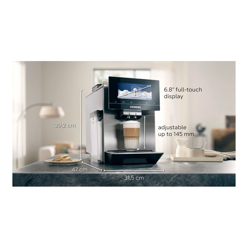 Siemens TQ907GB3 EQ900 Bean to Cup Coffee Machine